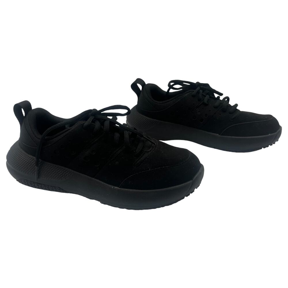 CROCS Women's All-Black Lace-Up Sneakers